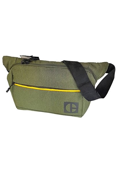 Caterpillar Code - Hex Parkour bag, 420D hexagonal material, zipper pocket - olive green