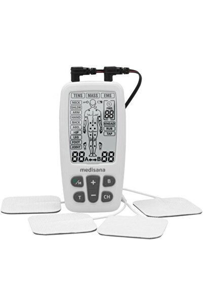 medisana 3 in1 electrotherapy device TT200 88347, 22 pre-programs, 3 programs, Black-White