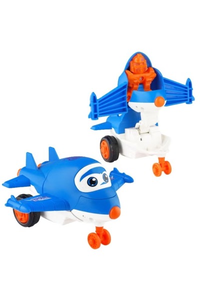 URBAN TOTS طائرة متحولة – لعبة روبوت وطائرة 2 في 1 – متعددة الألوان-DHT-VT-10460