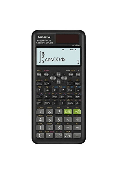 Casio SCIENTIFIC CALCULATOR FX 991ES PLUS 2 BLACK, 12-DIGIT DISPLAY