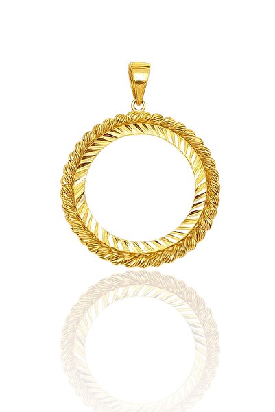 Hakan Güler Kuyumculuk Çeyrek Altın Takılabilen Dorika Toplu Kolye Ucu – 22 A...