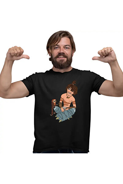 OEM Men's T-Shirt The Croods Guy The Crood Family Stone Age