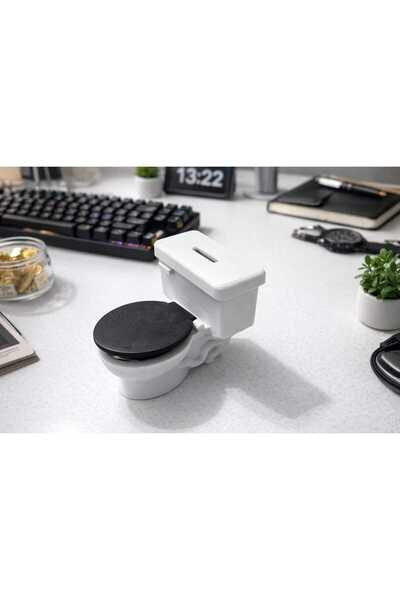 Mayah Concept Mini Klozet Kumbara – Eğlenceli Tuvalet Tasarımlı Bozuk Para Ku...