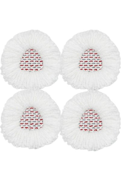 Generic Spin Mop Replace Refill, Handle, Scrub Brush, & Base Mop Head Compati...