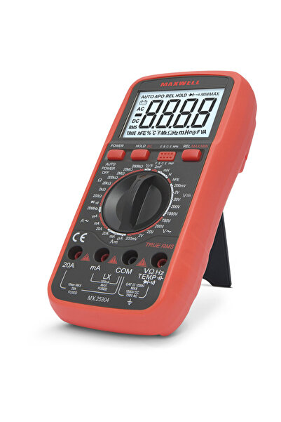 Maxwell Digital multimeter - induction measurement, True RMS