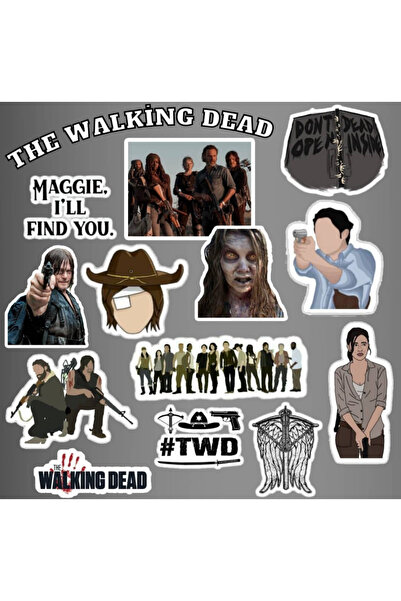 Clementine Jewellery The Walking Dead Sticker Seti | Laptop Notebook Telefon ...