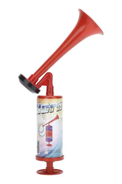 festive بوق مضخة هواء بلاستيكية من جاليري مع بوق محمول باليد للحفلات الموسيقية والقوارب، ترامب، صانع جزء من المهرجان