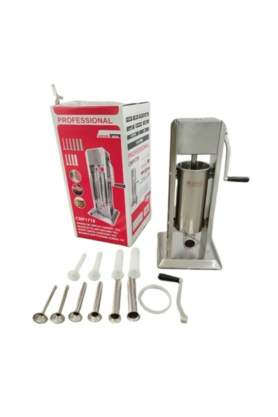 Campion Mașină profesională de umplut cârnați din oțel inoxidabil 7 KG