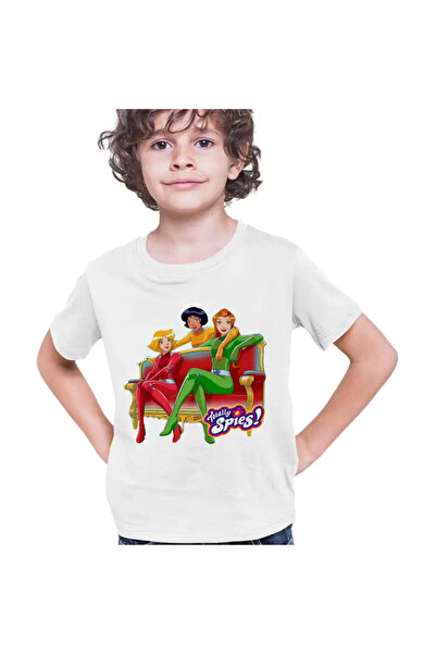 OEM Tricou Copii Baieti Spioanele Misiune Totally Spies