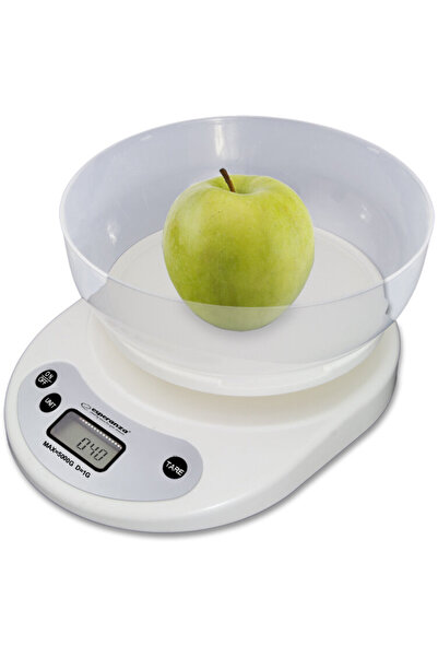 ESPERANZA EKS007 Bol inclus 5 Kg Display LCD Functia Tara Alb