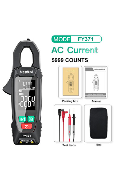 choice2 FY371 MASTFUYI Clamp Meter Digital Ampere Clamp Multimeter Electricia...