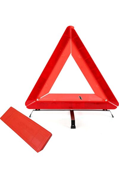 festive Safety Triangle Warning Kit Foldable Emergency Warning Triangle Sign Car Roadside