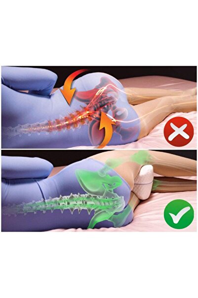 Mediashop Perna din spuma cu memorie pentru picioare Dreamolino 25 x 25 x 15 cm Alb/Albastru