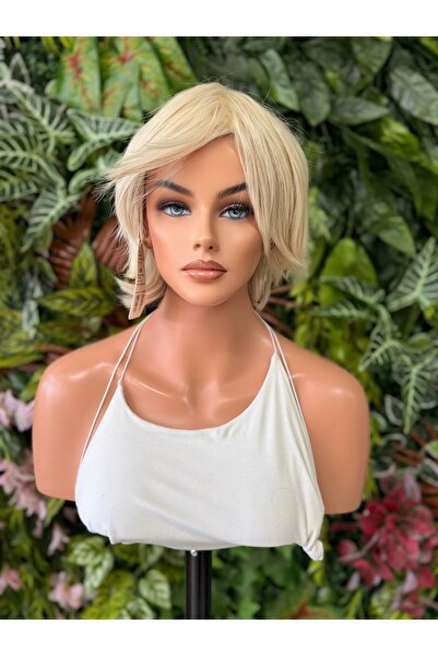 favorim peruk New sezon sarı unisex peruk