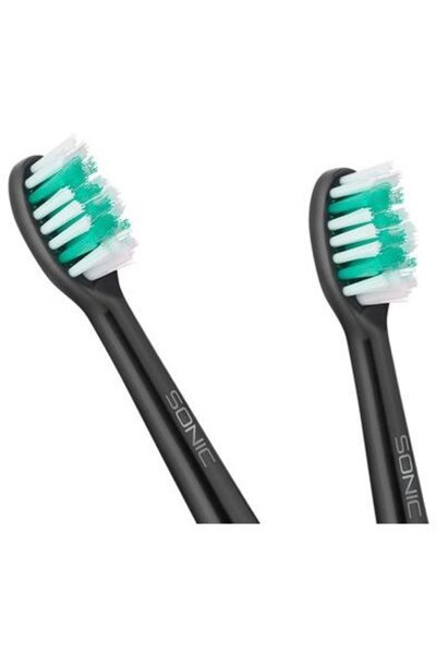 Teesa Sonic Black toothbrush RESERVES, 2 pieces, standard