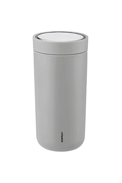 stelton To Go Click Thermal Mug 0,4 l soft light grey