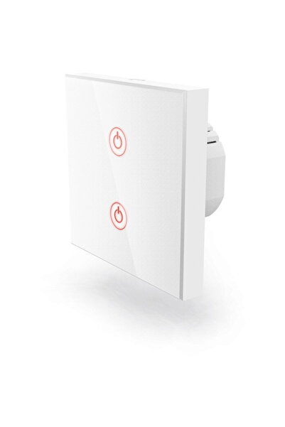 Hama WiFi Touch Wall Switch, Flush-mounted, white
