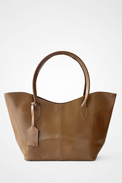 Yuka Atelier Pure Faux Leather Shoulder Bag