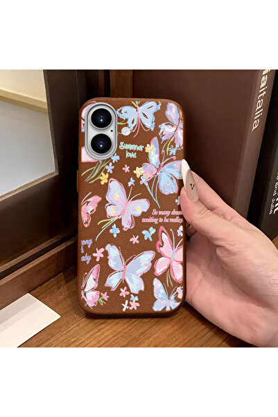 Hontinga حافظة هاتف متوافقة مع iPhone 16، مصنوعة من الجلد، مضادة للسقوط، من ا...