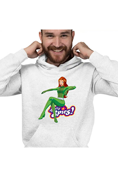 OEM Ανδρικό Φούτερ με Κουκούλα Spies Sam Totally Spies