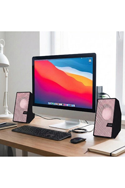 Epilons Roze USB 2.0 + 3.5mm USB zvučnik