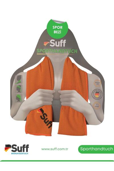 Suff Sporthandtuch Spor Bezi Overlock Cut 110X30 |   Running and Cardio Sport...