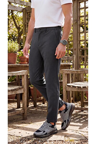 Etikmen Sports Classic Smoked Easy Iron Easy Iron Men's Trousers