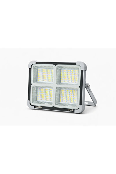 Cata 200W Solar LED Projektör IP44 USB Şarjlı 3 Renk Işık