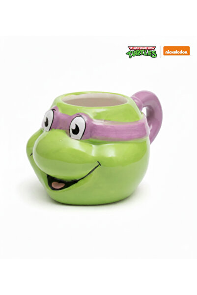 Space License Ninja Turtles Donatello 3D Figürlü Seramik Kupa 500 ml - Özel T...