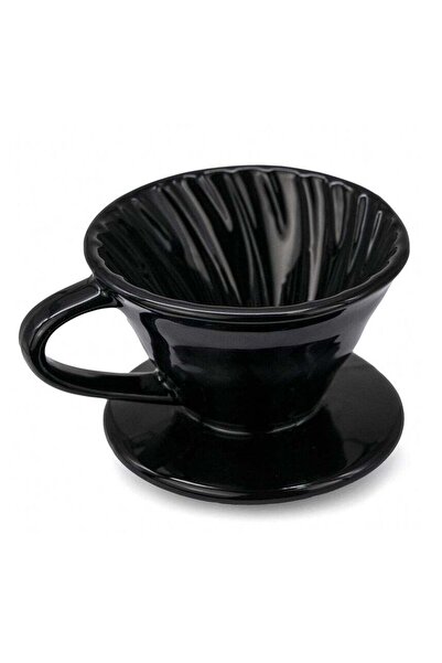 Generic Ceramic Coffee Dripper 01 Black V60 Drip Coffee Maker