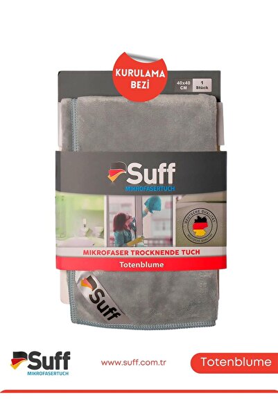 Suff Totenblume Kurulama Bezi 40x40 Gri | Gri