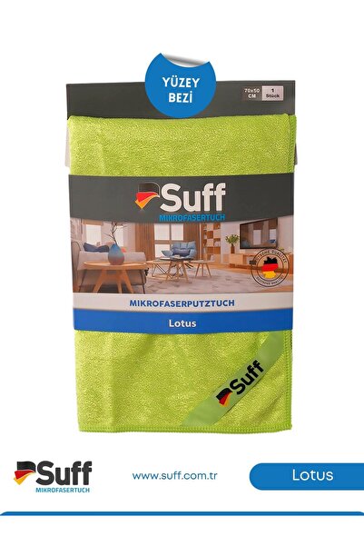 Suff Lotus Yüzey Temizlik Bezi 70x50 Yesil | Yeşil