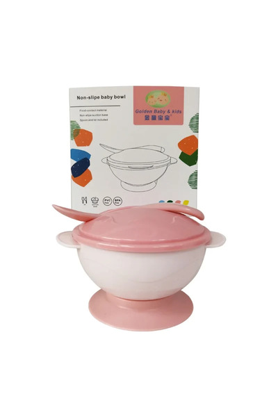 1way Baby food container with spoon