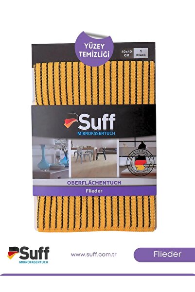 Suff Flider Yer Temzilik Bezi 40x40 Sari | Sarı