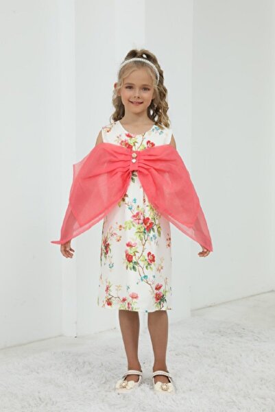 Alesaei-mondo tondo فستان مورد بفيونكة في الصدر 7237