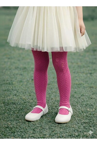 Diba 0-14 години Бамбукови еластични зимни чорапогащи за момичета