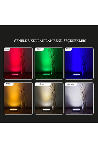 ledzen 20 cm 6 W Wallwasher ( Duvar Boyama )