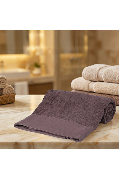 Melen Cotton towel - Recaro - Large size - 80x160 - Brown