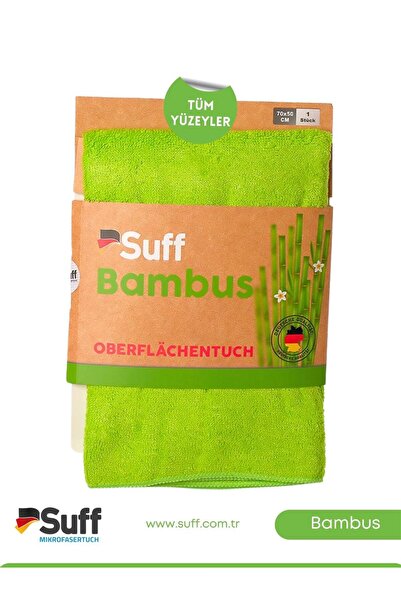 Suff Bambus Bambu Temizlik Bezi 70x50 Yesil | Yeşil