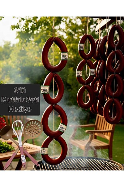 SucukFestivali SUCUK FESTİVALİ 2 KG %100 HAKİKİ AFYON SUÇUĞU HELAL SERTİFİKALI