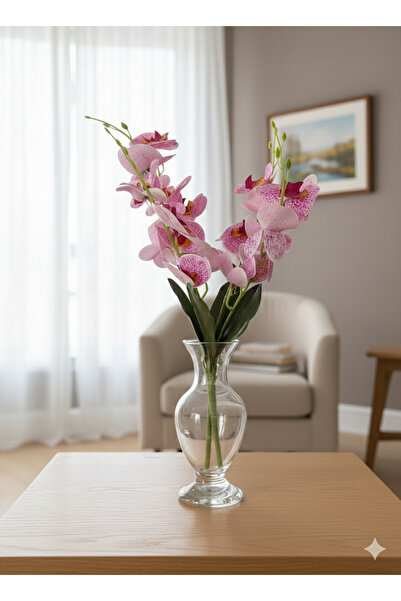 BUKET X Yapay Pembe Orkide