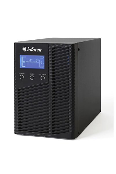 Inform سينوس إيفو 1 كيلو فولت أمبير 5-12DK LCD 2x12V/7AH UPS متصل بالإنترنت 8...