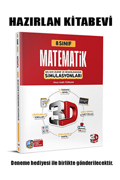 Fenomen Yayıncılık 3D Yayınları Lgs Matematik Denemesi