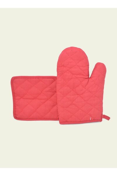 DRAMA HOME Cotton Oven Gloves and Towel Set