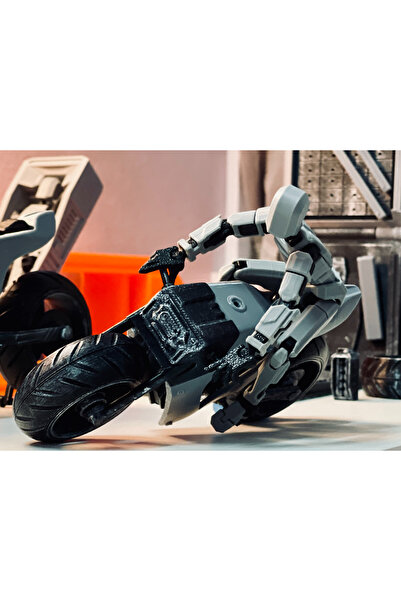Modellio3D Futuristic Electric Motorcycle V2 for Dummy 13 – Collectible