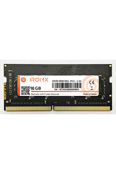 TREND Iromx 16Gb 5600Mhz Ddr5 Notebook Ram
