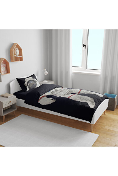Home طقم غطاء لحاف فردي ثلاثي الأبعاد مطبوع عليه رائد فضاء