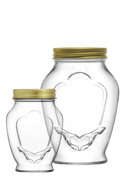 LAV Laura 4’lü Cam Kavanoz Seti