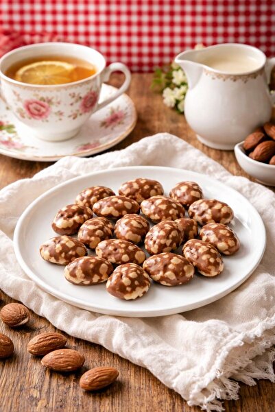belchocolate Pütürlü Sütlü Çikolatalı Badem - 150 Gr.
