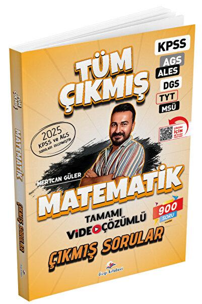Dizgi Kitap Dizgi 2026 KPSS MEB-AGS ALES DGS TYT MSÜ Matematik Çıkmış Sorular...